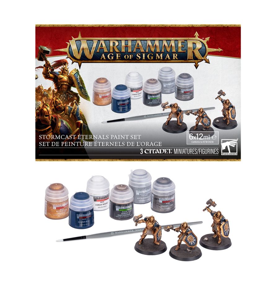 Age Of Sigmar - Order - Stormcast Eternals Paint Set