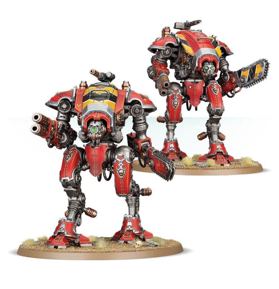 Warhammer 40K - Imperium - Imperial Knights: Knigt Armigers