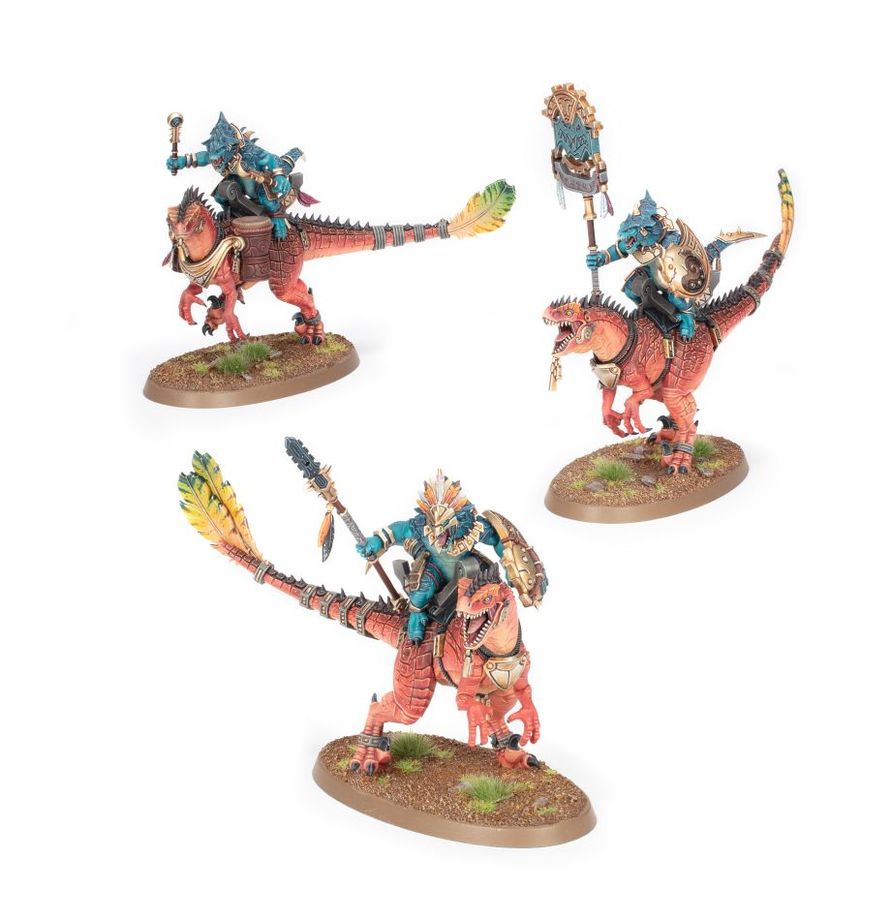 Age of Sigmar - Order - Seraphon: Aggradon Lancers
