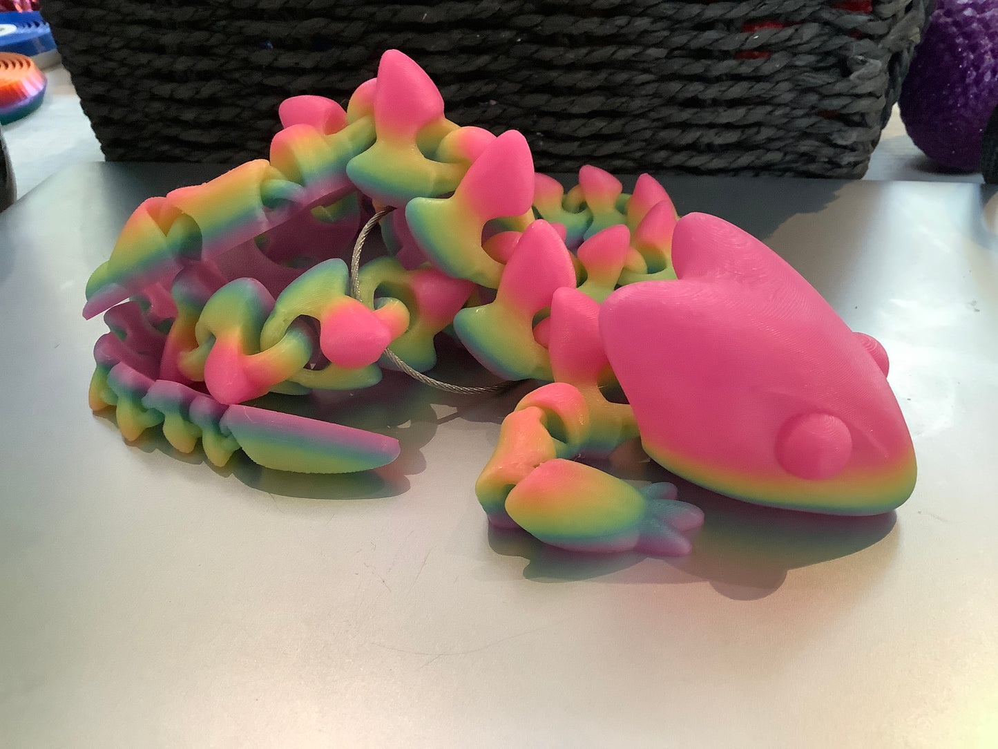 Dave the Flexi Dragon (Single Color)