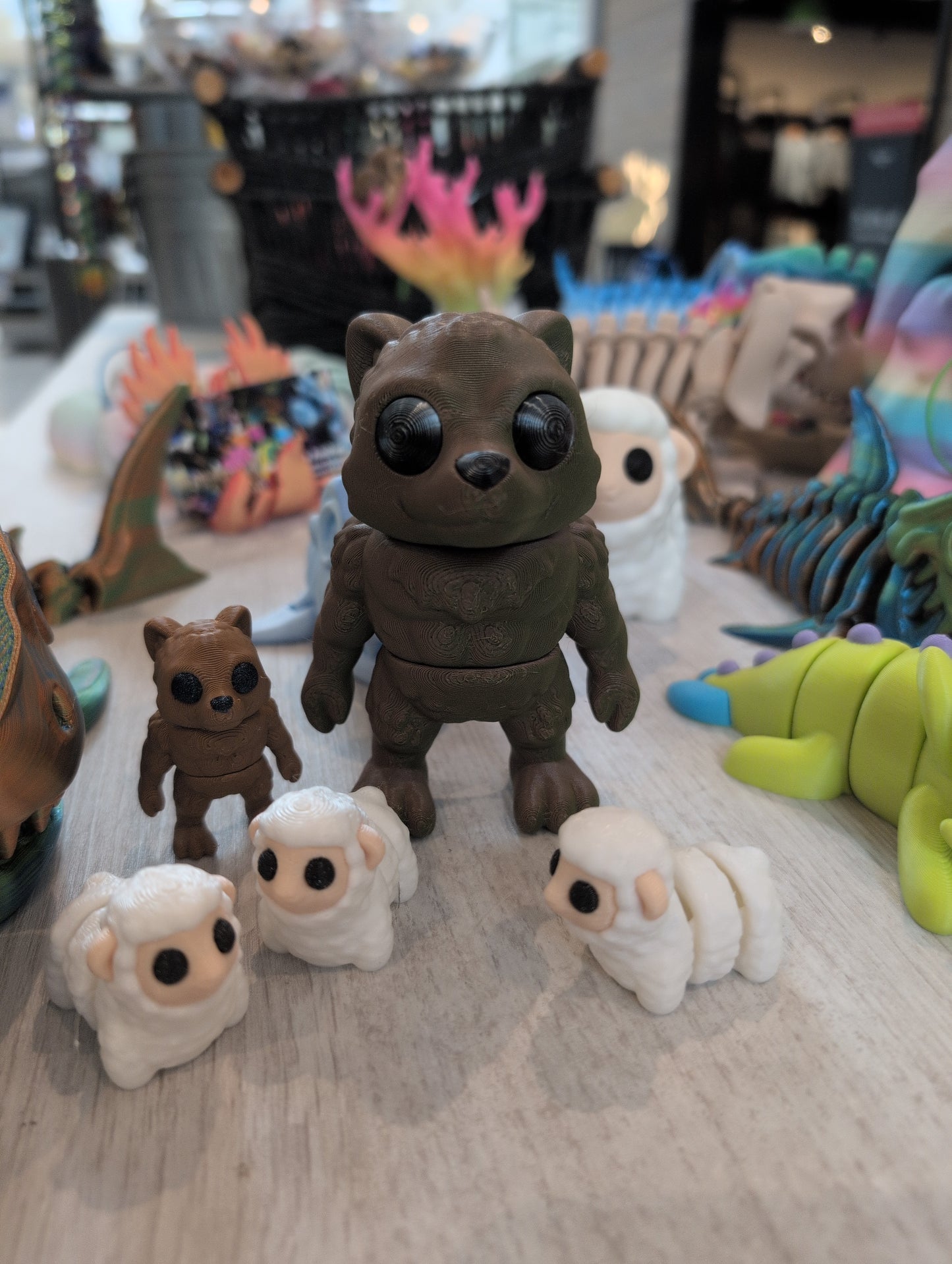 Overgrown Werewolf Baby Flexi