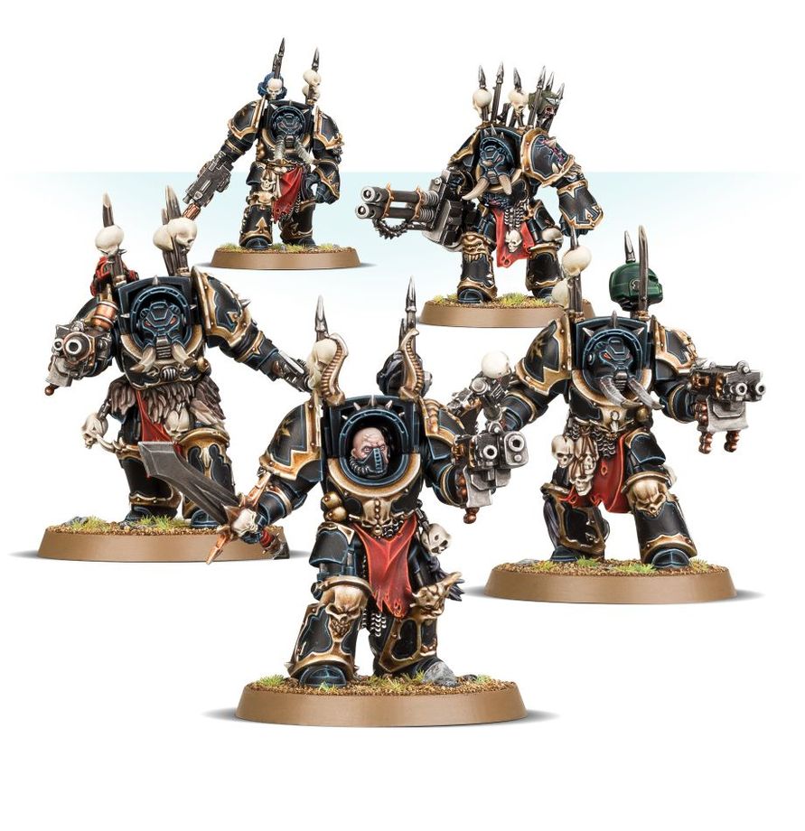Warhammer 40K - Chaos - Chaos Space Marines: Terminator Squad