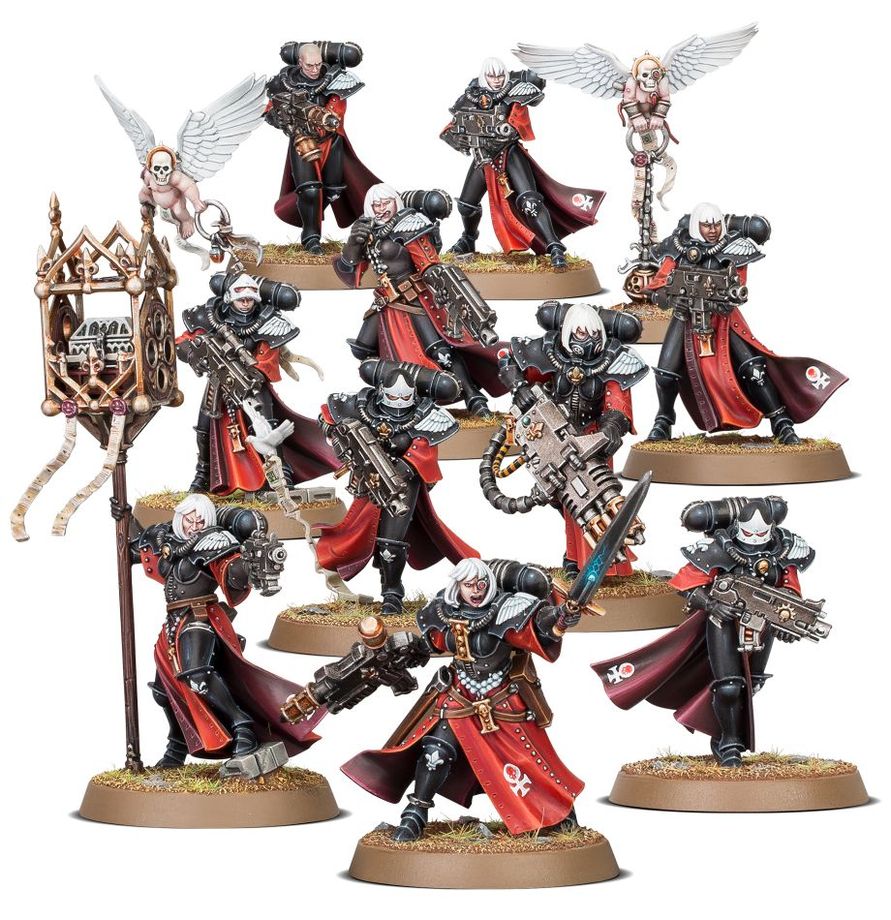 Warhammer 40K - Imperium - Adepta Sororitas: Battle Sisters Squad