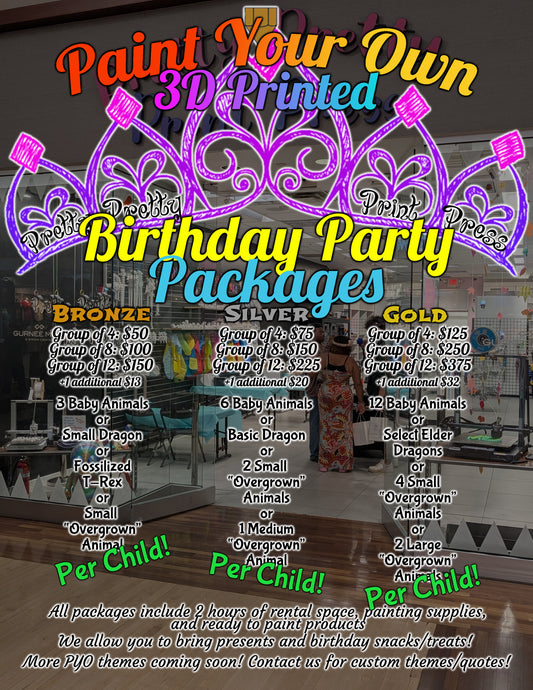 Paint Your Own Birthday Party - Gurnee Mills