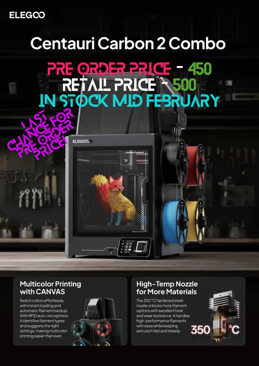 Elegoo Centauri Carbon 2 - 3D Printer