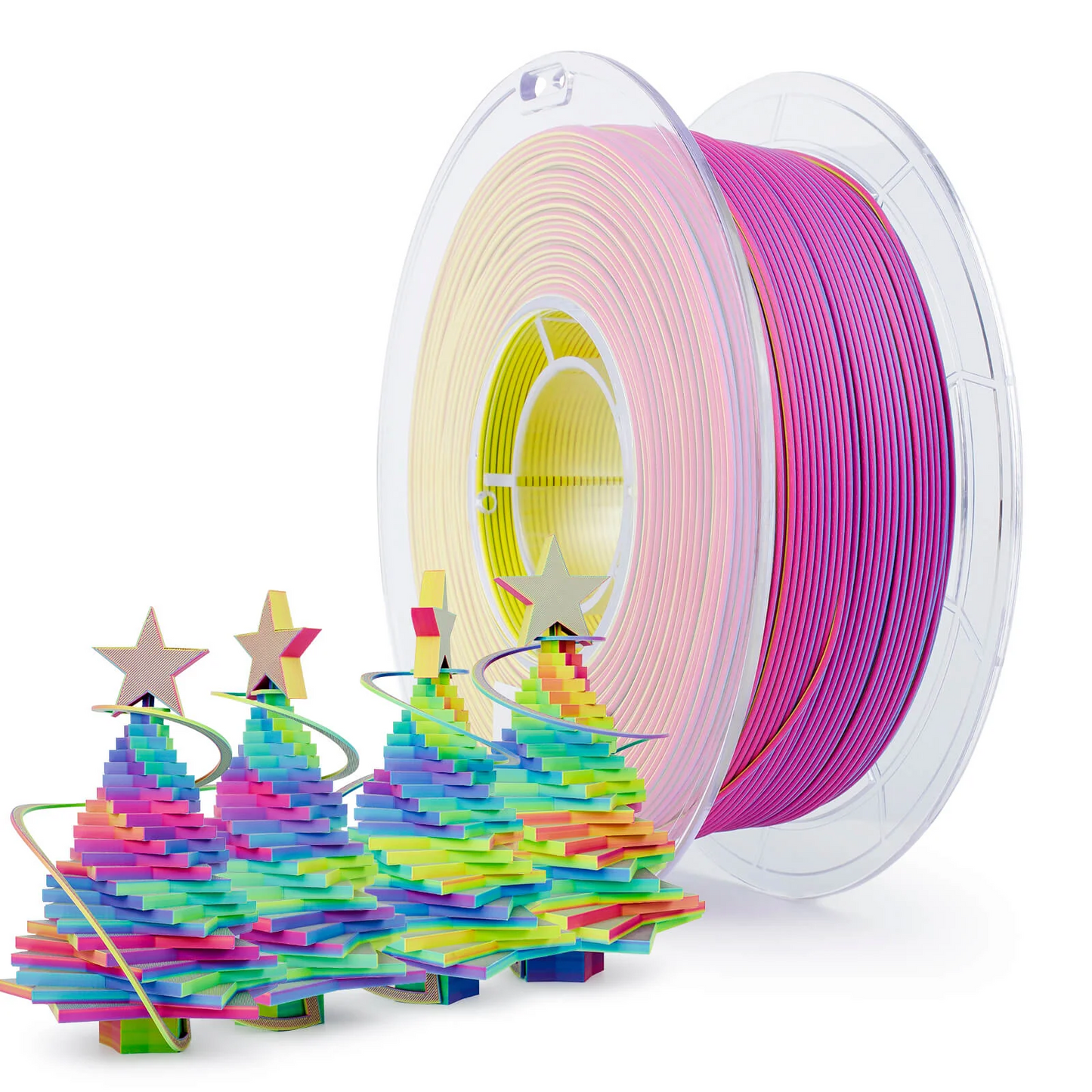 Ziro3D Tri-Color Matte PLA Filament