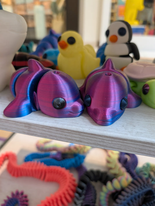 Overgrown Dolphin Baby Flexi
